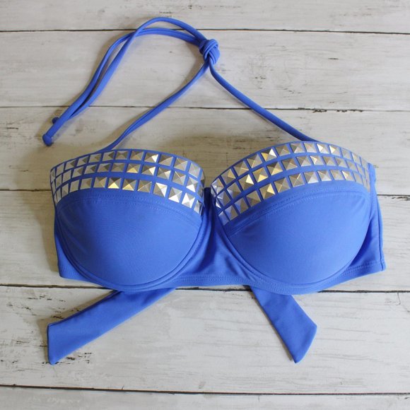 Xhilaration Women's Swimsuit Top Size L Strapless - Picture 1 of 4